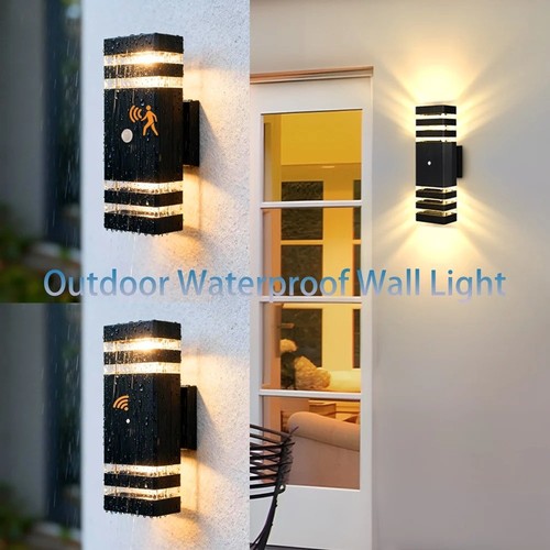 Outdoor led wall - light, motion