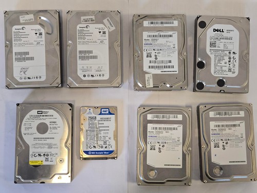 Job lot sata hard - 8,