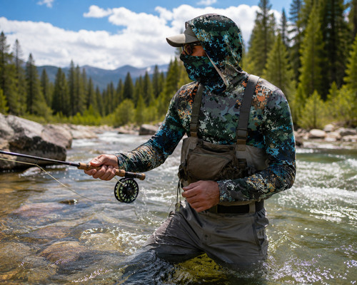 Men upf fishing hoodie - upf,