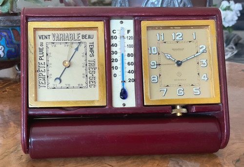 Ado hermes weather clock - weather, table