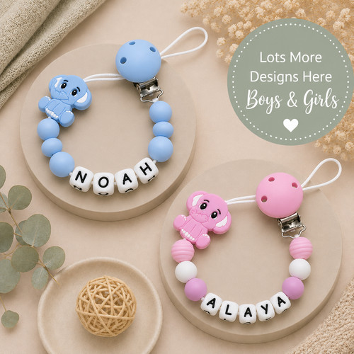 Personalised silicone dummy - silicone,