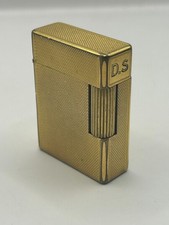 St. Dupont Paris Gold Plated Vintage Pocket Lighter  20u, BAC761