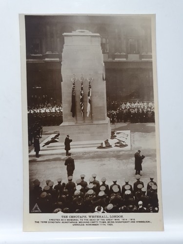 Vintage postcard the cenotaph - the,