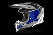 Airoh Aviator 3 Saber Blue Gloss Adult MX Helmet MX Motocross Off-Road Enduro