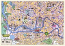 Bristol Street Map 1000 Piece