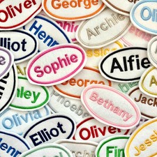 Personalised Embroidered Name