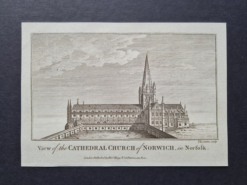 Antique 1786 print view of - -,