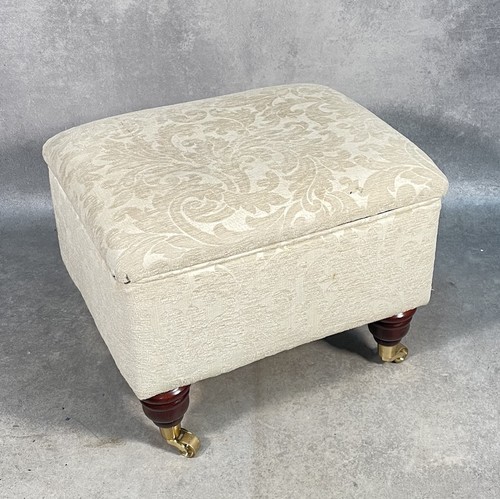Storage footstool ottoman - footstool,
