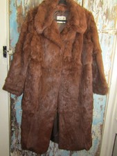 Vintage 1960s Era Long Brown