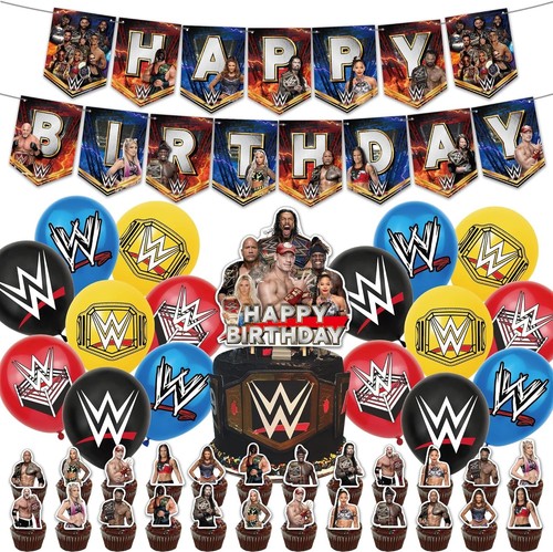 Wrestling match birthday - match,