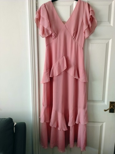 Warehouse pink chiffon - warehouse, ruffle