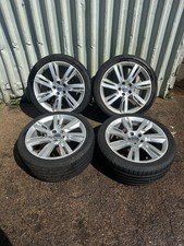 GENUINE 2011 MK1 VOLVO V60 D3 ESTATE - 18" ALLOY WHEELS & TYRES  SET - 31200604