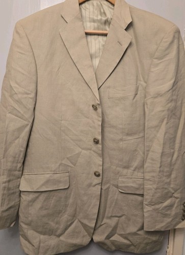 Mens biege suit - suit, inch