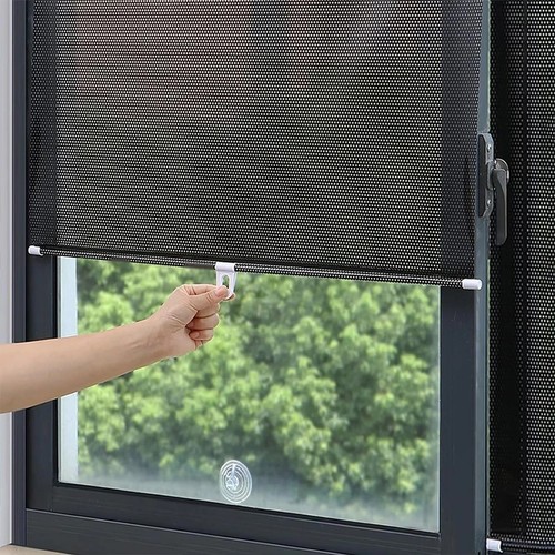 Blackout roller blind drill - blackout, no