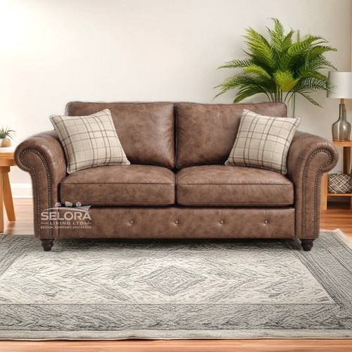 Oakland tan chesterfield - oakland,