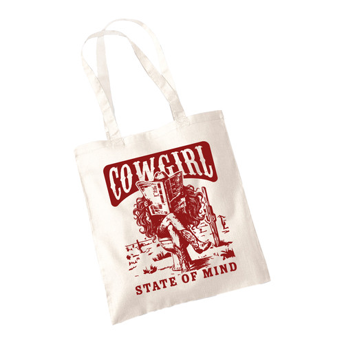 Cowgirl state mind - of, tote