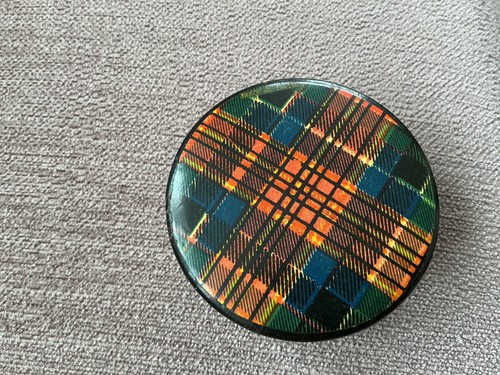 Rare mauchline tartanware - rare,