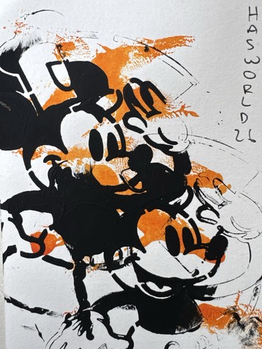 Hasworld original painting - hasworld,