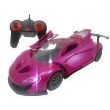 TOYSREX Pink &Purle Rc Car Radio Remote Control Car 1/18 Opening Doors