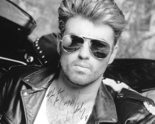 George michael signed - george, 6"