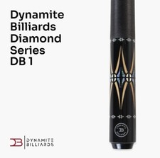Diamond Series Cue| DB1 Low Def Maple Shaft with Radial Joint, 12.5m 12m or 11.5