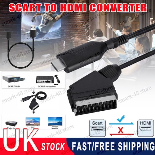 Scart hdmi converter audio - to,