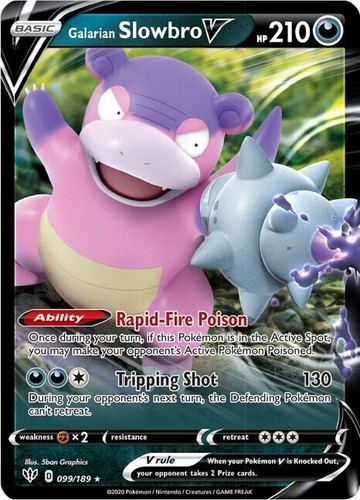 Galarian slowbro swsh03 - v,