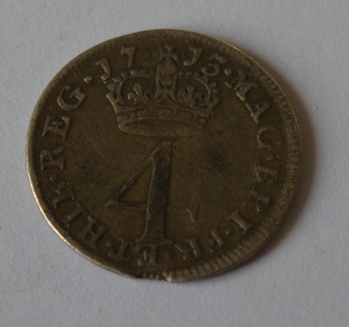 1713 four pence queen anne - pence, 4p