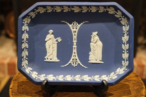 Antique 1883 wedgwood cobalt - antique,