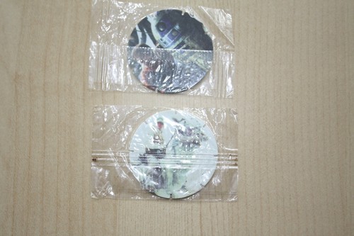 Star wars tazos luke - star,