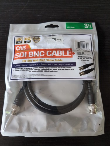 Qvs sdi bnc - 3, 4kuhd