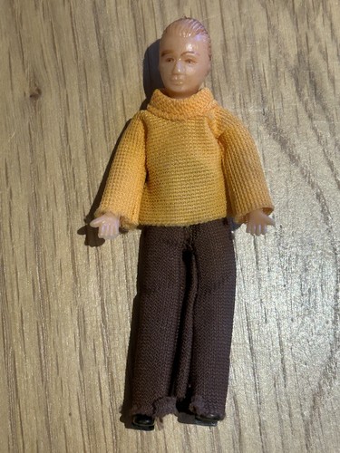 Vintage dolls house male doll - vintage,
