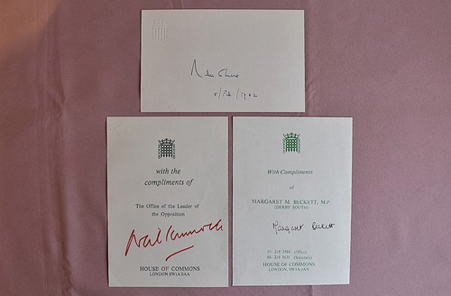 Vintage labour party mps - x,