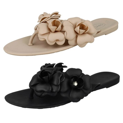Ladies spot flat jelly - ladies, on