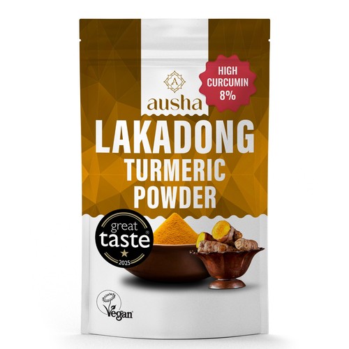 Ausha lakadong turmeric powder - ausha,