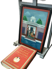 Indian glass painting - indian,