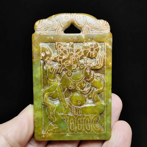 Chinese buddha old - chinese, jade