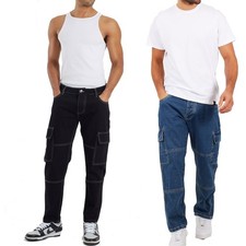 Brave Soul Mens Cargo Combat