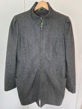 Miss Selfridge Grey Wool Blend