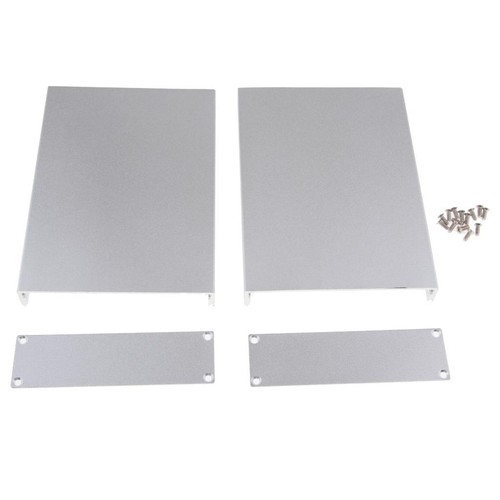 Extruded aluminum project box - aluminum,