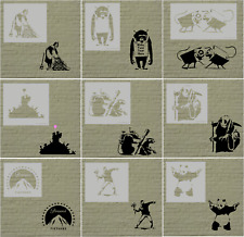 BANKSY STENCILS 190 MICRON MYLAR