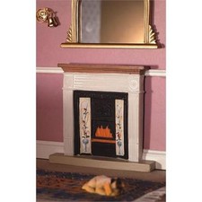 Victorian Fireplace from Dolls