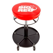 Adjustable Mechanics Rolling Creeper Seat Stool Tool Storage Tray Shop Garage