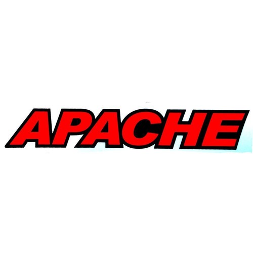 Rear panel sticker apache for - panel,