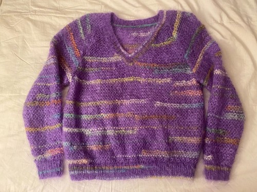 Vintage lavender mohair - lavender,