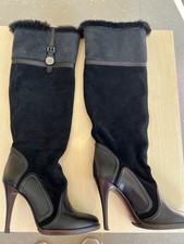Mulberry Ena Knee High Black