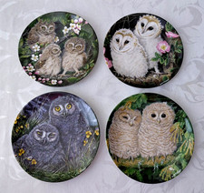 Wedgewood The Baby Owls Set of