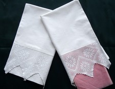 White Pillowcases Pure Cotton