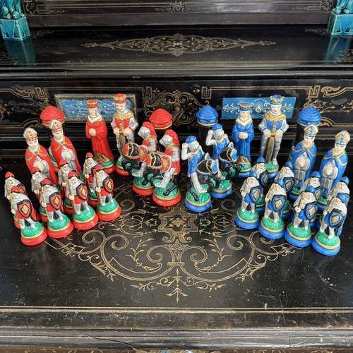 King arthur chess set vintage - arthur,