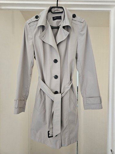 Women beige mac coat - women's,
